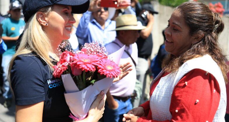 Romina Contreras en primer lugar en Estado de México por contacto con la gente