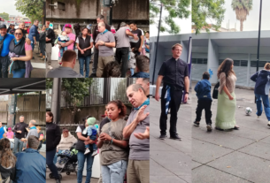 Misioneros de Hope of de poors en un día con rescatados de la Ciudad de México