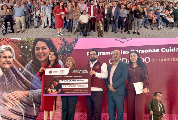 Más de 2 mil personas reciben ayuda del gobierno de Naucalpan por apoyar a gente con discapacidad, adultos mayores, niños, entre otros