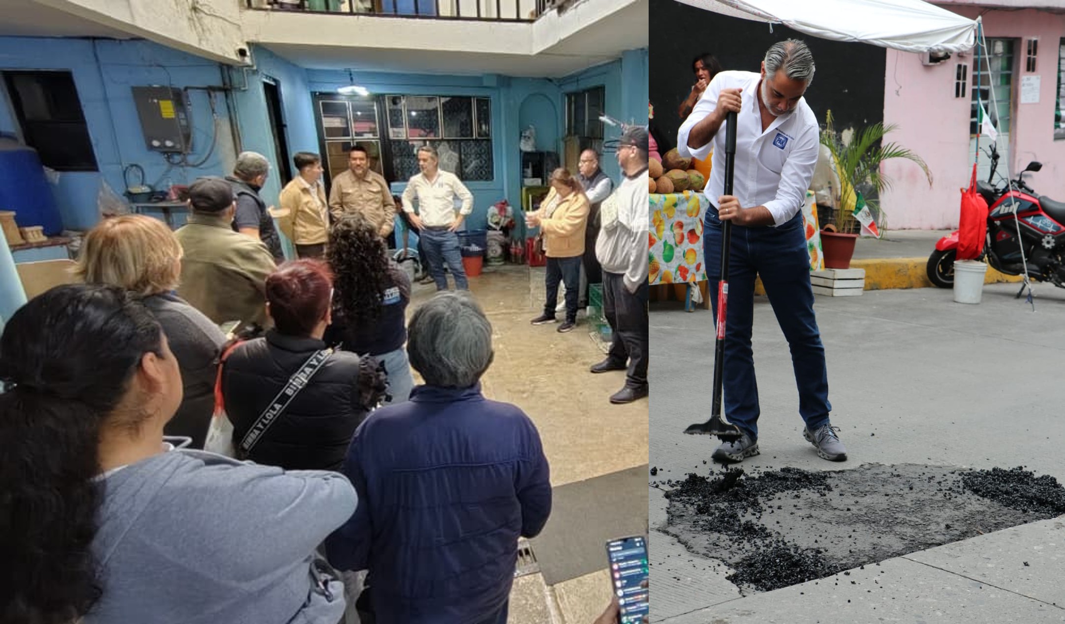 Pablo Fernández de Cevallos recorre comunidades de Naucalpan