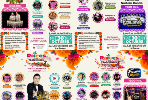 Grupos musicales, circo, teatro, concursos por Día de Muertos en Tlalnepantla