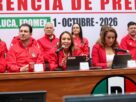Dirigencia de PRI critica tres años de gobierno de MORENA en Estado de México