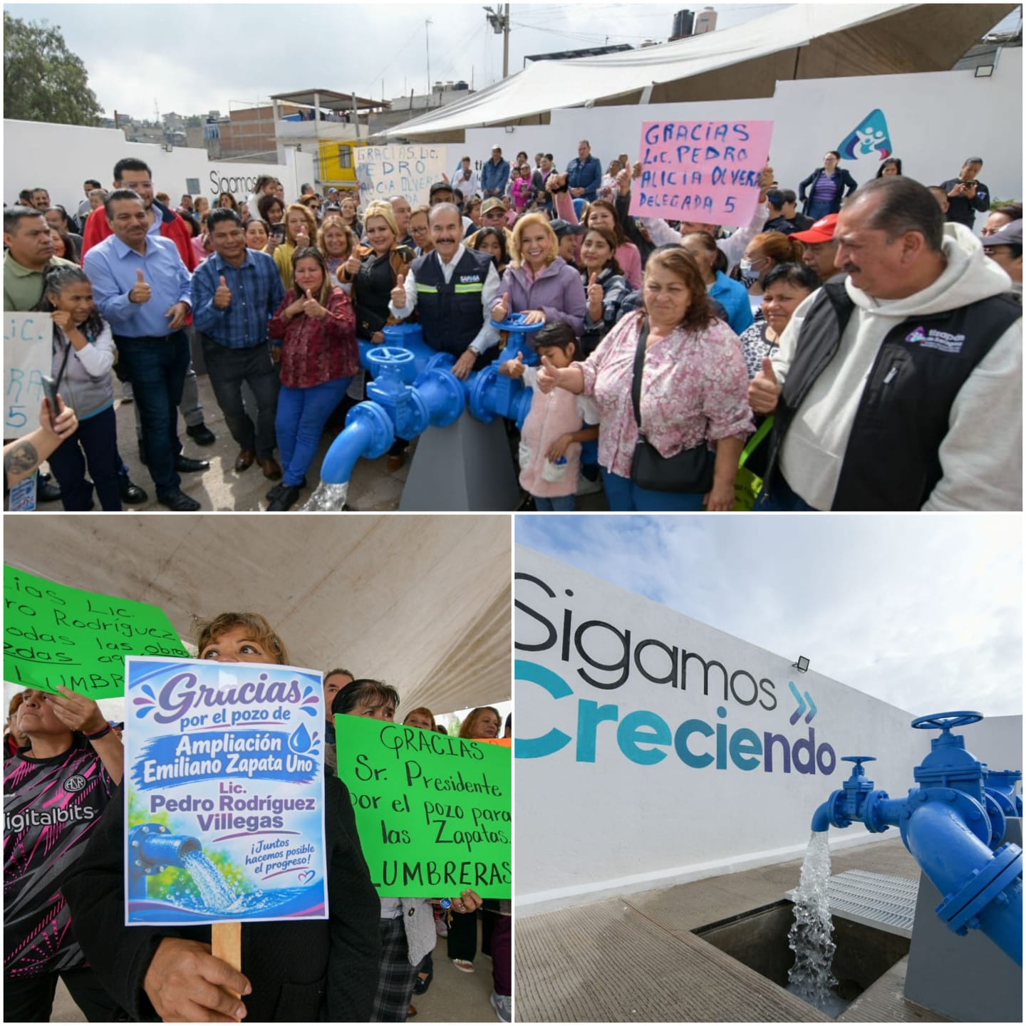 Nuevo pozo abastecerá al menos a 30 mil personas en Atizapán de Zaragoza