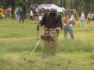 Poda y retiro de maleza en el parque Naucalli por el gobierno municipal de Naucalpan