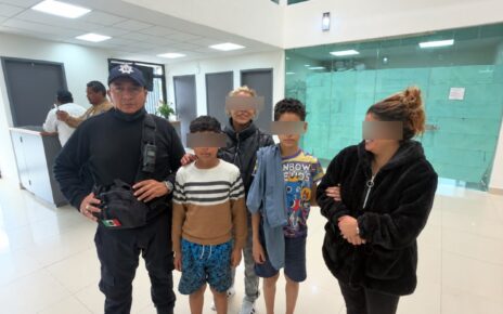 Dos menores salvados por policía de Tlalnepantla