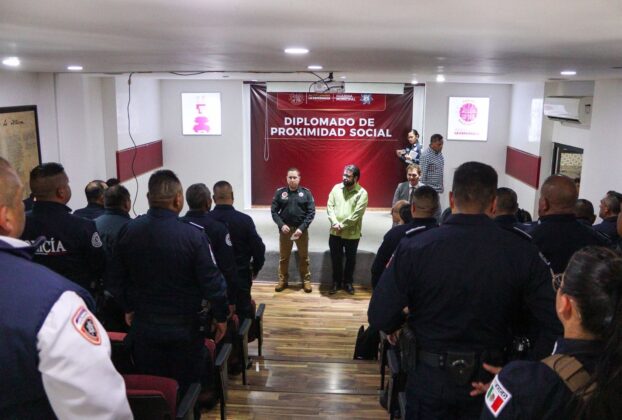Imparten diplomado en proximidad a elementos de Guardia Municipal de Naucalpan